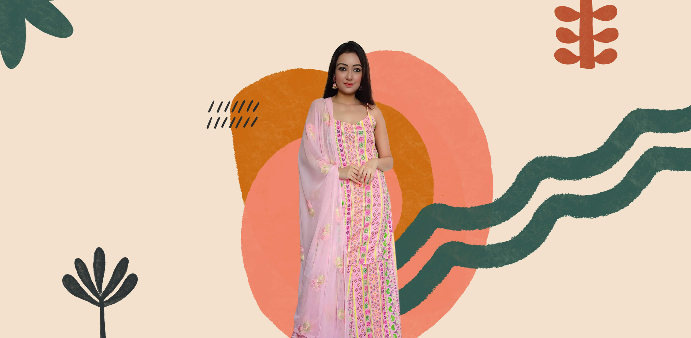 Product Name: *Aayansh Fashion Industries Party Festival & Casual Wear  Women Solid Salwar Suits &